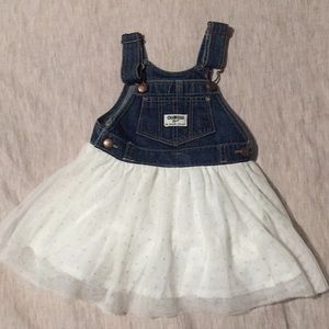 OshKosh Jean and Tulle Jumper